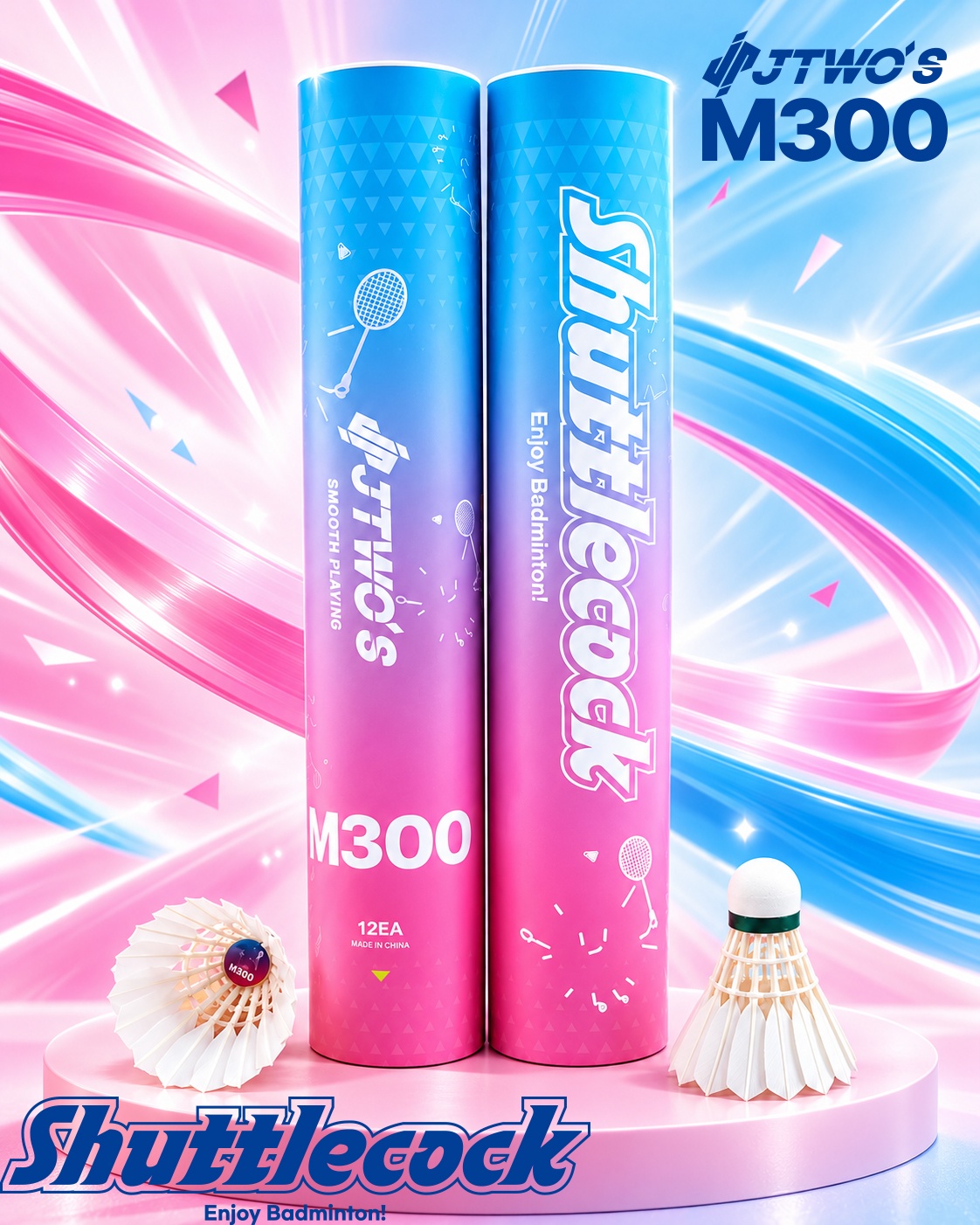 제이투스 셔틀콕 M300
